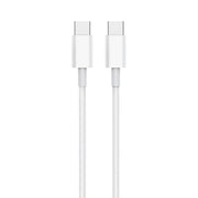 Technik Töltő-és Adatkábel TPE+ABS USB-C / USB-C 60W 20V3A 1m fehér