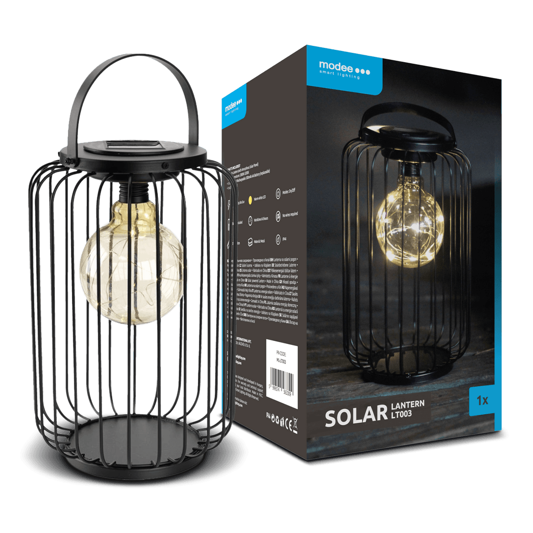 Modee Lighting LED Szolár Napelemes Lámpás LT003 (H28xD17,5cm)