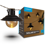 Modee Lighting LED Szolár Napelemes Dekor Lampion 10db 4,7m DS008