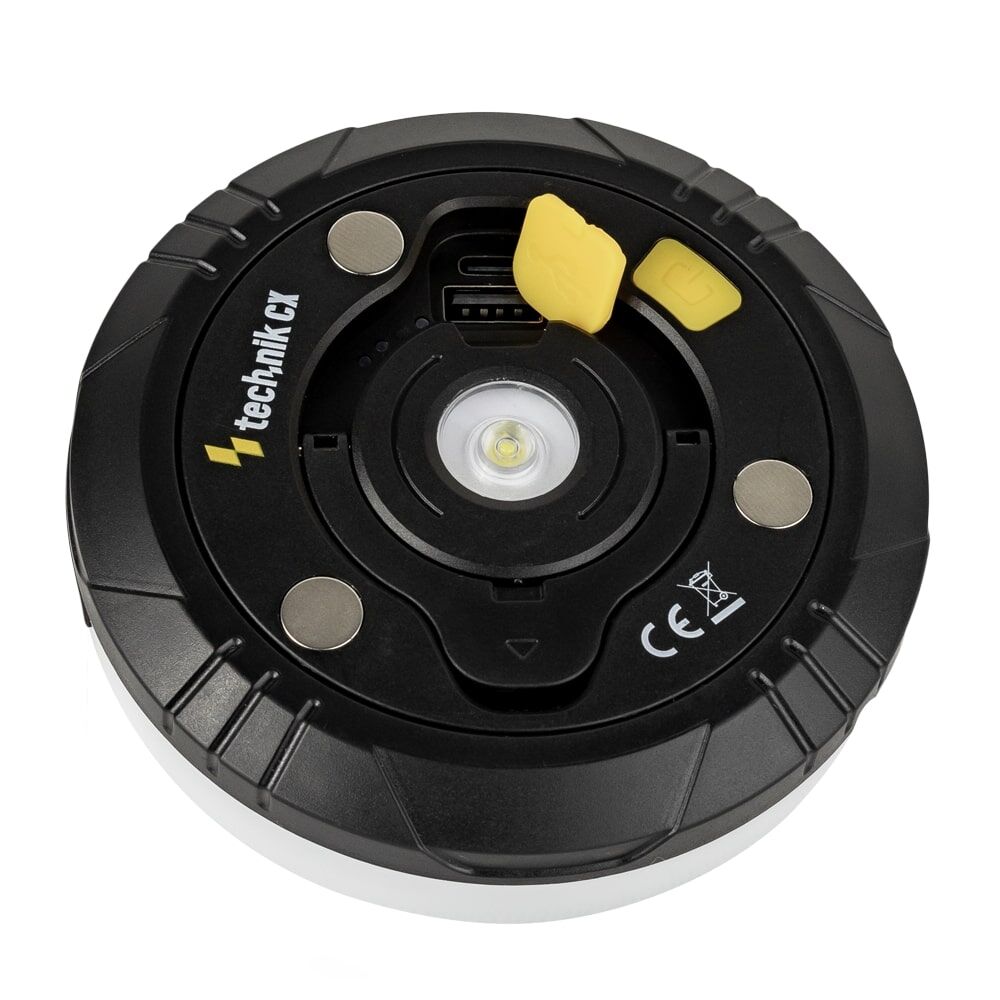 Technik Kempinglámpa CX (akkumulátoros) XPG+24 LED + USB Type-C (250 lumen)