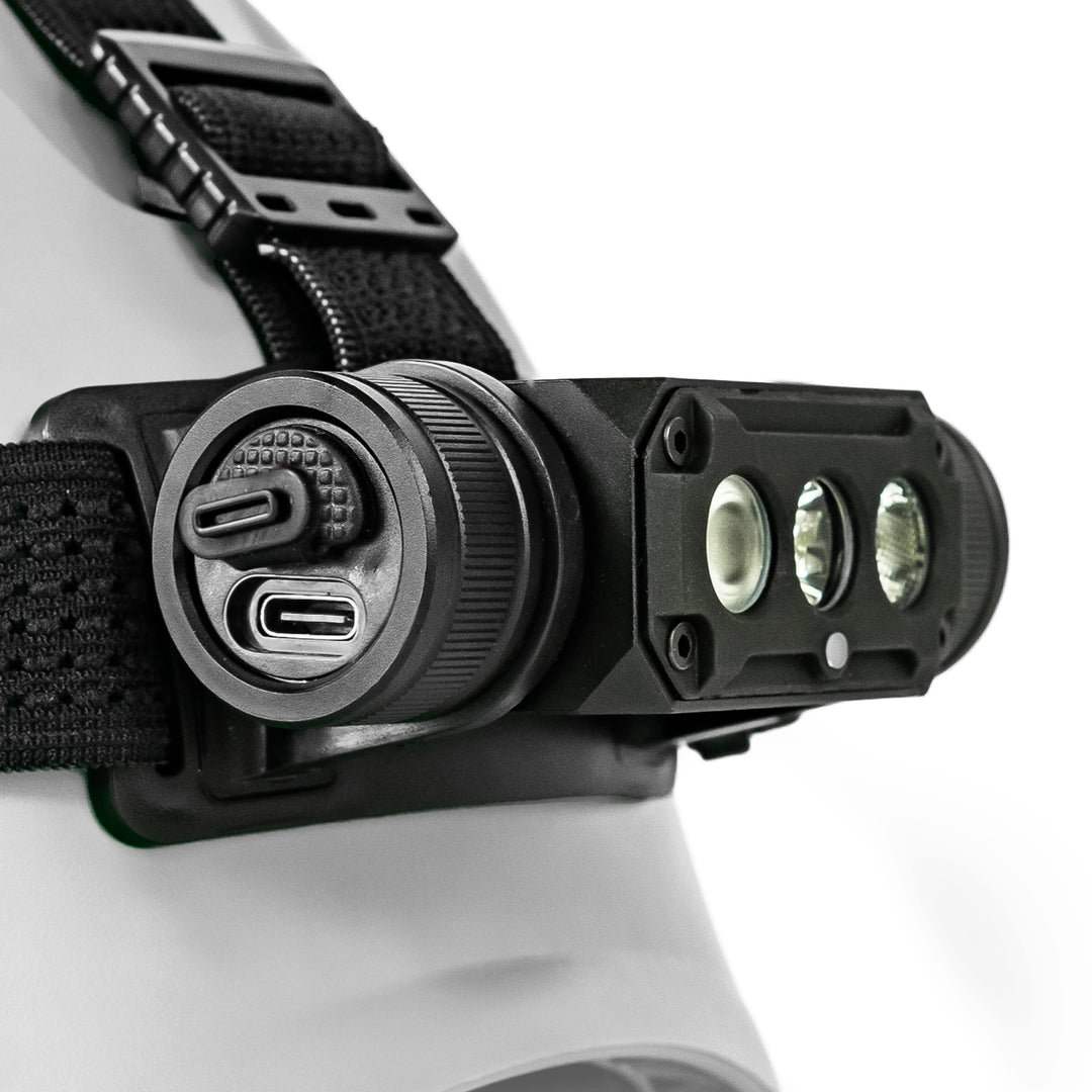 Technik Fejlámpa H33 (+1x18650) SST20 LED + USB-C (1200 lumen)