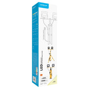 Modee LED Reflektor Munkalámpa állvánnyal 2x50W 120° 4000K (10000 lumen) ERP