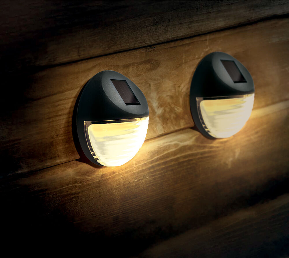 Modee Lighting LED Szolár Napelemes Fali Lámpa WS101 (2db/doboz)